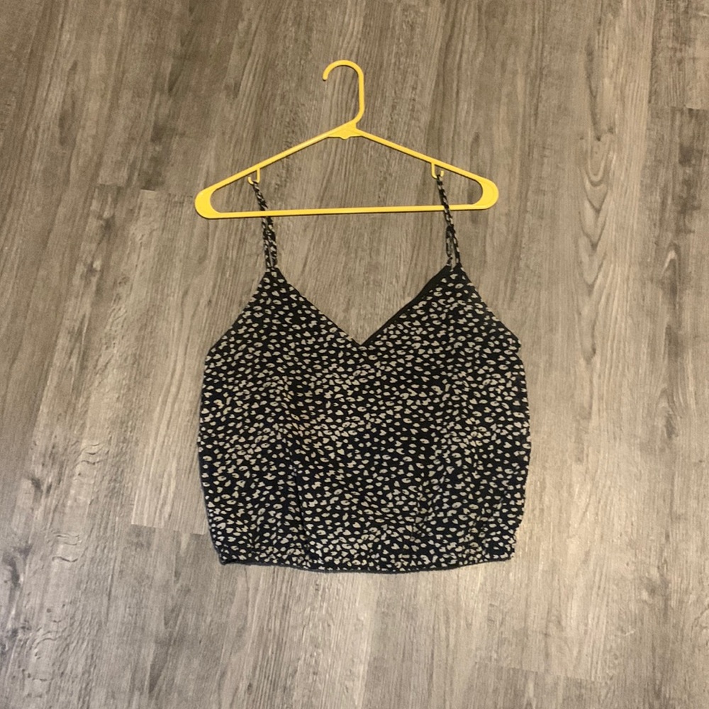 Nine Britton Black/White Tank Top Size S